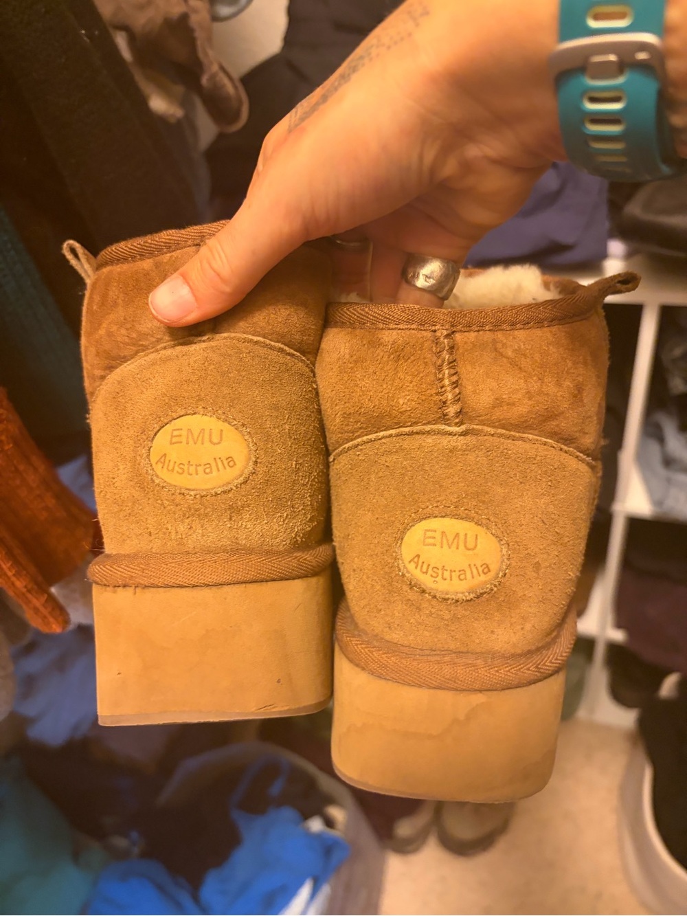 EMU Australia Tan Suede Boots